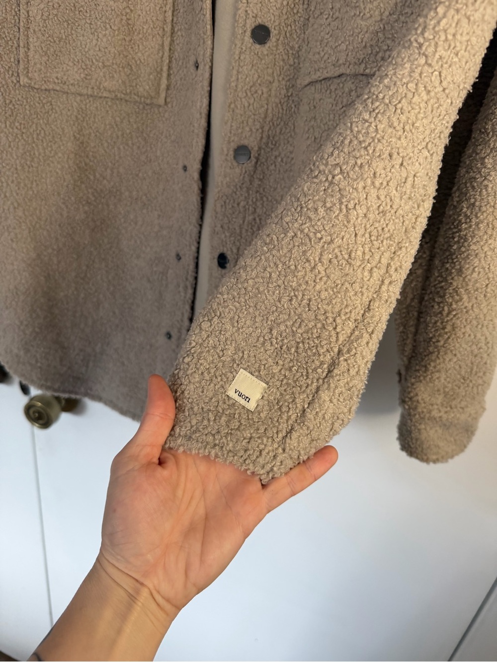 Vuori Sherpa Mackenzie shirt jacket - Picture 3 of 4